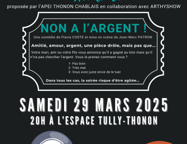 Soirée théâtre le 29 mars